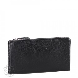 Клатч мужской кожаный 3523H black Heanbag