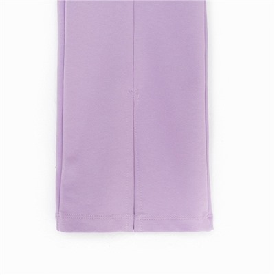 Костюм для девочки (джемпер, брюки), цвет сиреневый, рост 128-134 см