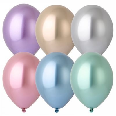 Шар Хром В 105 ассорти 1101-0609 глянцевый BELBAL