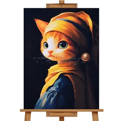Мозаика алмазная "Кошечка" 30*40см.