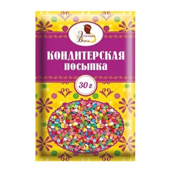 Кондитерская посыпка (фигурная) ЭВ, 30 г