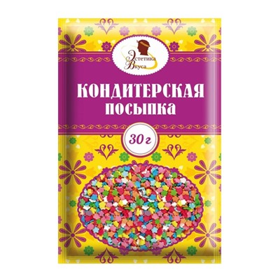 Кондитерская посыпка (фигурная) ЭВ, 30 г