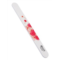 Dewal Пилка для ногтей профессиональная 9102864, прямая, 180/240 грит, белый 8001