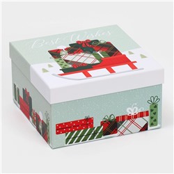 Набор подарочных коробок 6 в 1 «С Новым годом», 10×10×6 - 20×20×11 см