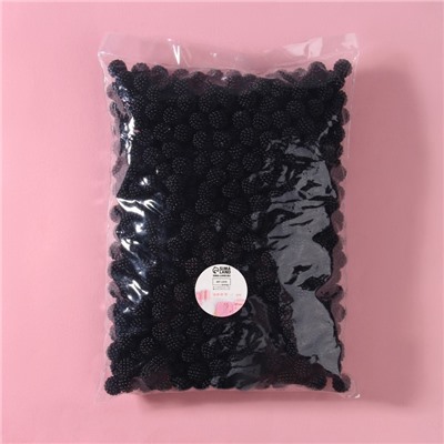 Бусины пришивные «Ежевика», d=12 мм, 500 г, чёрные