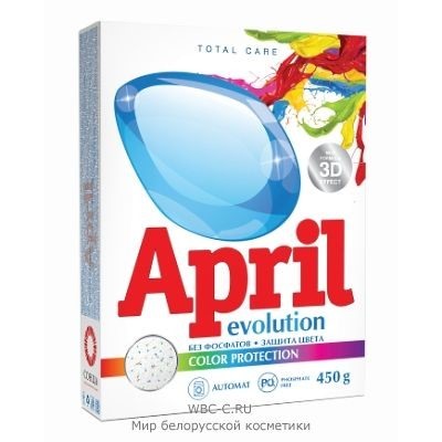Стиральный порошок Evolution 3D 0,4кг Автомат COLOR PROTECTION
