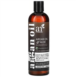 Artnaturals, Argan Oil & Aloe Shampoo, For Dry, Damaged, Brittle Hair, 12 fl oz (355 ml)