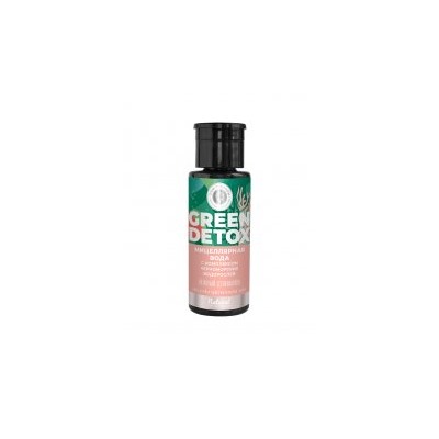 Мицеллярная вода для сухой и чувствительной кожи Нежный демакияж Green Detox