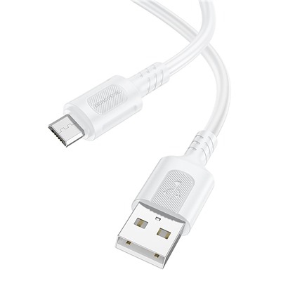 Кабель USB - micro USB Borofone BX111 Feliz 12W 100см 2,4A  (white)