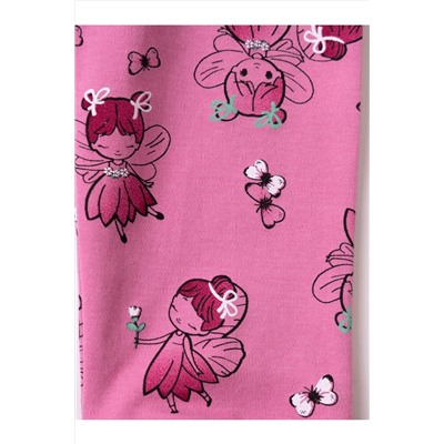 Брюки детские трикотажные для девочек, 2 пары в комплекте PLAYTODAY, 1240129