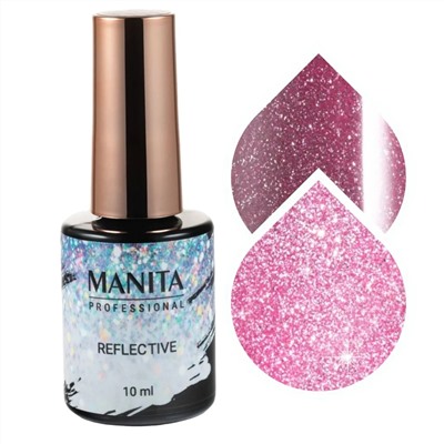 MANITA Гель-лак для ногтей светоотражающий / Reflective №17, 10 мл 21838