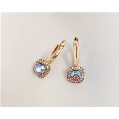 Серьги с кристаллами Swarovski