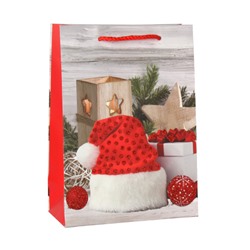 Пакет подарочный 18х24х8.5 / 362-106-S /уп 12/720/Новый год