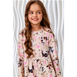 Платье д/дев Juno AW22GJ509 FLUFFY FRIENDS