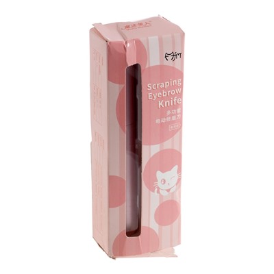 УЦЕНКА Триммер LEP-05, для бровей, 1хААА (не в комплекте), розовый