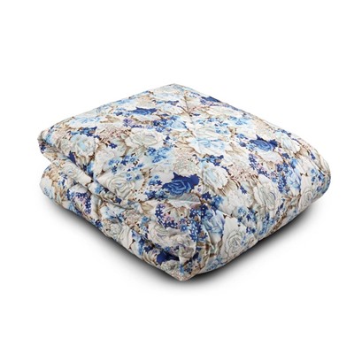 Одеяло зимнее (утеплённое) 1.5 сп. 140×205 см, ватин 400 г/м², МИКС