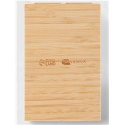 Набор аксессуаров для ванной SAVANNA BAMBOO, дозатор, стакан, мыльница