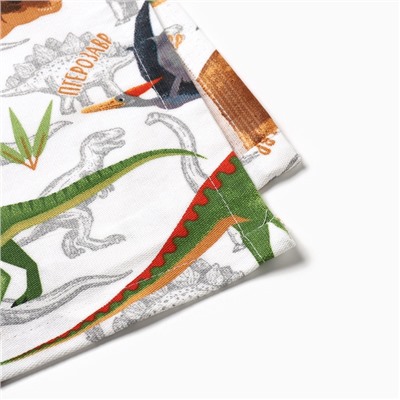 Покрывало 1.5-спальное «Этель. Динозавры», 145×210 см, хлопок 100%