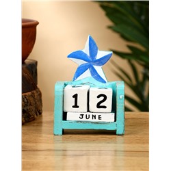 Календарь настольный «Морская звезда», 10.5×7.5×4 см, дерево