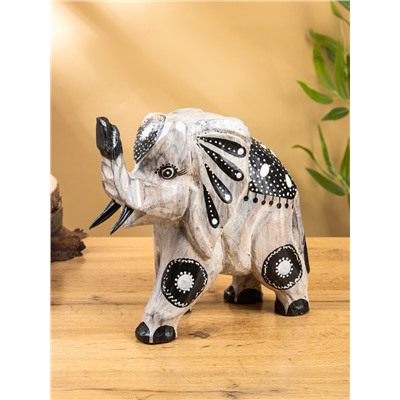 Сувенир «Слон», 26×10×24 см, дерево албезия