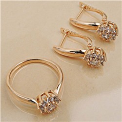 XUPING Кольцо/Серьги с английским замком арт. 58 0750 (id 289752)