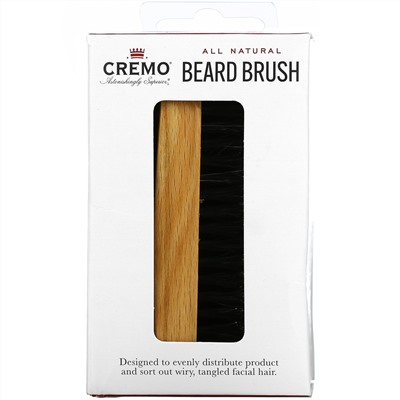 Cremo, All Natural Beard Brush, 1 Brush