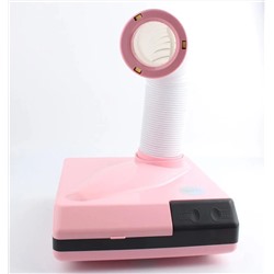 Nail Art Пылесос для маникюра настольный 60 Вт, розовый 12415