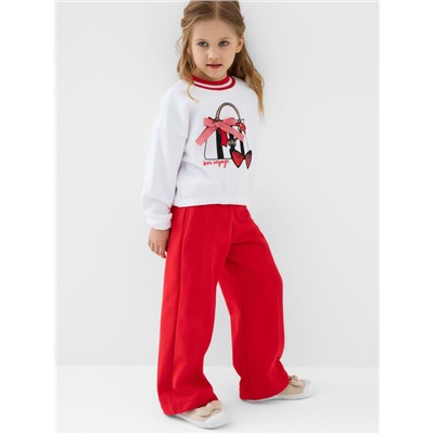 Брюки трикотажные для девочек