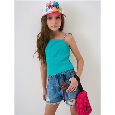 Кепка текстильная для девочек