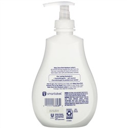Dove, Baby, насыщенный увлажняющий лосьон, 384 мл