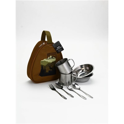 Набор посуды для пикника «К новым вершинам», 8 предметов
