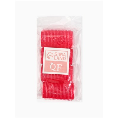 Бигуди «Липучка», d=3 см, 6 см, 4 шт., МИКС