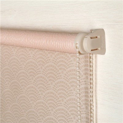 Штора рулонная «Дольче вита», 45×160 см, цвет персиковый