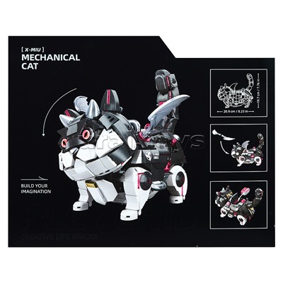 Конструктор "Mechanical Cat" в коробке