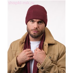 04623 F 1А Тэйм Комплект мужской флис (шапка+шарф) (57-59)