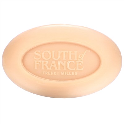 South of France, Кусковое мыло, пилированное по-французски, с органическим маслом ши, с ароматом цветущей вишни, 170 г (6 унций)