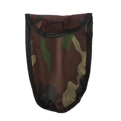 Лопата туристическая, L = 41 см, складная, пилка, металлический черенок с прорезиненной рукоятью, Greengo