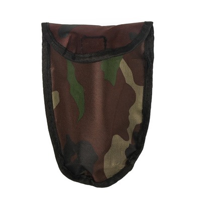 Лопата туристическая, L = 41 см, складная, пилка, металлический черенок с прорезиненной рукоятью, Greengo