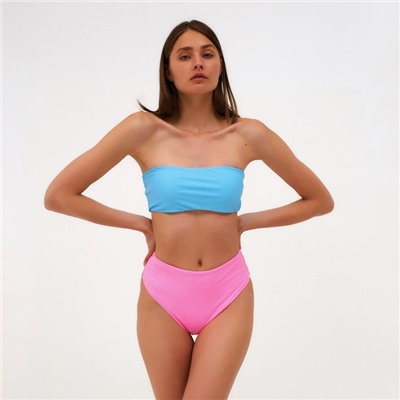 Плавки купальные слипы женские MINAKU, размер 44, розовый