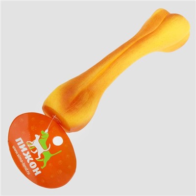 Игрушка пищащая «Кость» для собак, 15 см