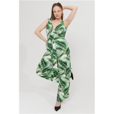 Комбинезон 18083 (Белый/зеленый)