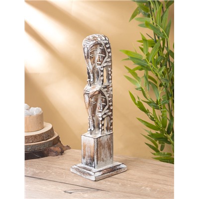 Сувенир «Статуя Слонов», 12×12×38 см, дерево