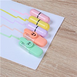 Текстовыделитель набор 5 штук / H1006 /уп 48/288/АКЦИЯ