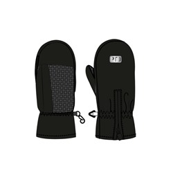 Варежки текстильные для мальчиков