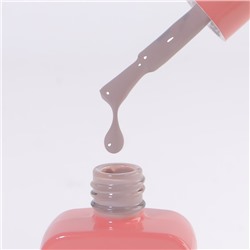 Гель лак для ногтей, однотонный, трехфазный, 10 мл, LED/UV, серый (106)