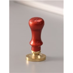 Печать для сургуча с пластиковой ручкой «Ажурная рамка. Овал», 6.3×3×2 см