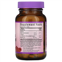 Bluebonnet Nutrition, EarthSweet Chewables, витамин D3, со вкусом малины, 25 мкг (1000 МЕ), 90 жевательных таблеток