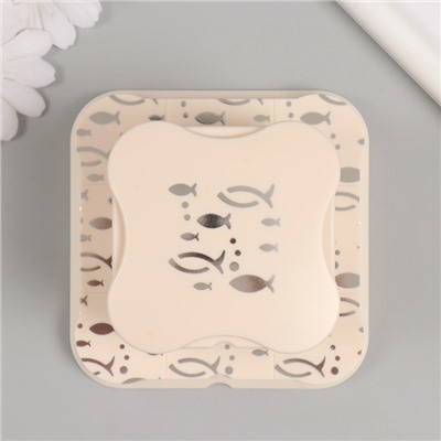 Дырокол фигурный рисунок 3.8×3.8 см «Рыбки», 6.1×6.1×4.1 см