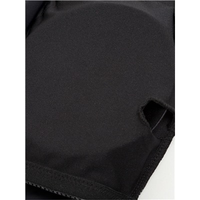 Купальник раздельный MINAKU на молнии, цвет чёрный, размер 42