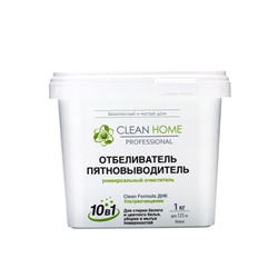 Отбеливатель Clean Home, порошок, для тканей, 1 л